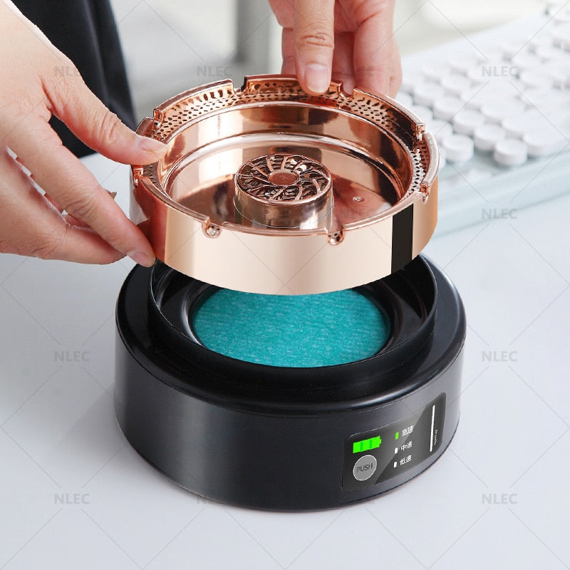 Cendrier anti fumée