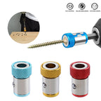 6X Embout Tournevis Magnétique Anneau Amovible