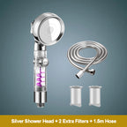 Turbocharged Filtered Shower Head 3 Modes