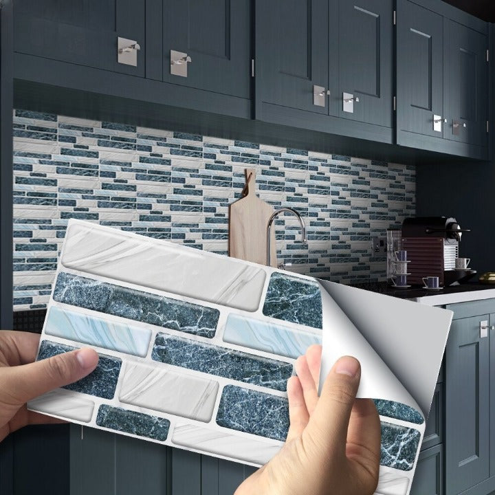 Autocollant Mural Effet Carrelage 3D