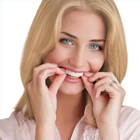 Facettes dentaires artificielles