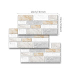 Autocollant Mural Effet Carrelage 3D