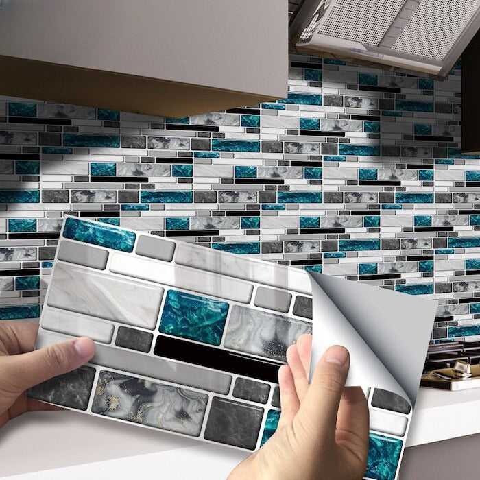 Autocollant Mural Effet Carrelage 3D