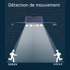 Applique murale LED solaire