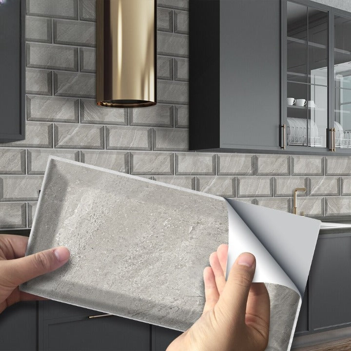 Autocollant Mural Effet Carrelage 3D