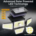 Panneau LED solaire multidirectionnel