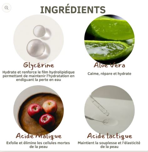 6 paires masques exfoliants pour pieds