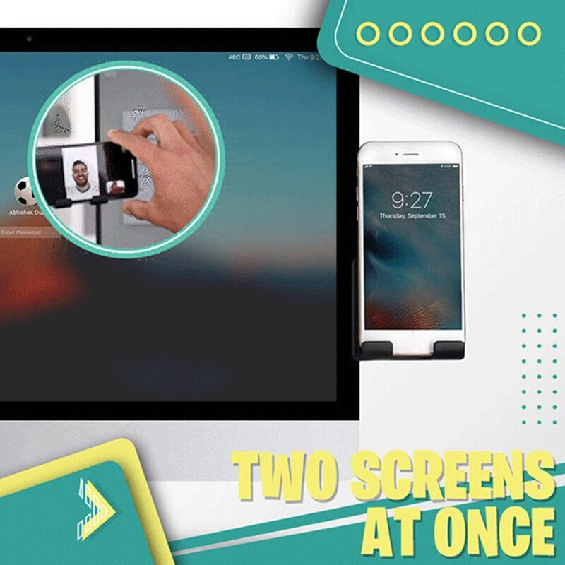 Support smartphone pour ordinateur