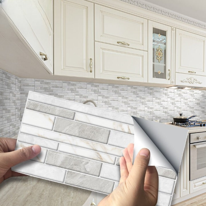 Autocollant Mural Effet Carrelage 3D